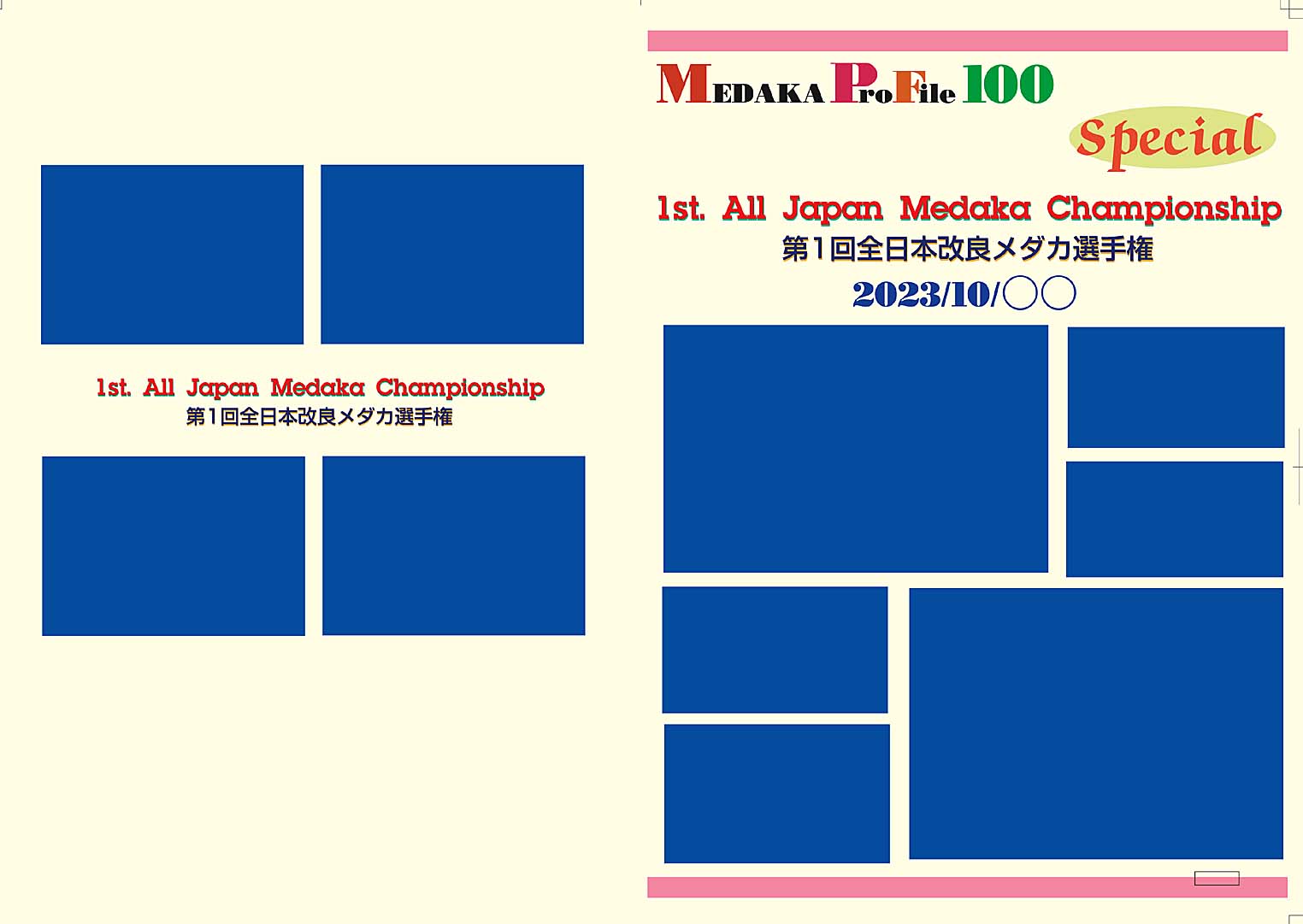 1st. All Japan Medaka Championship   第一回　日本改良メダカ選手権 3
